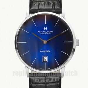 Replica Hamilton Watches American Classic Men's H38755751 Automatic 40mm Blue Dial